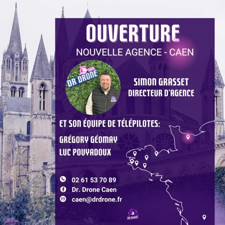Ouverture agence Dr. Drone Caen